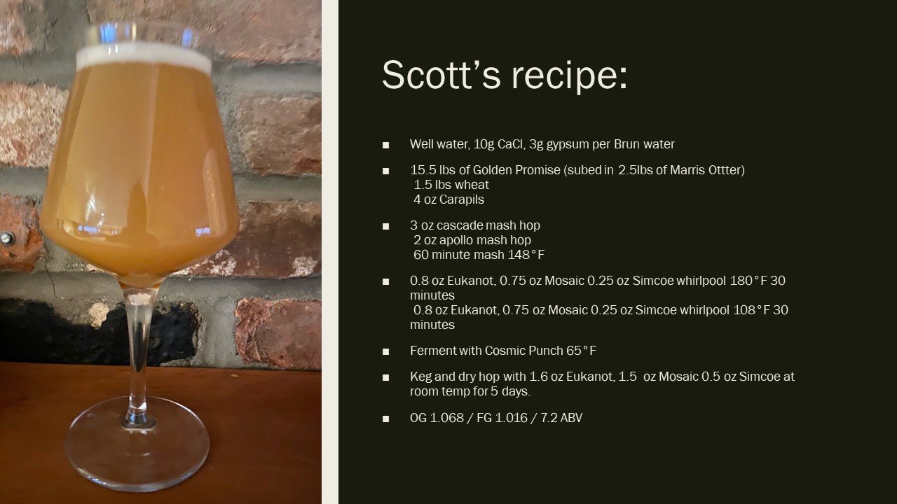 Scott's recipe