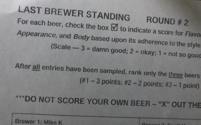 Last Brewer Standing—Round Two Results!