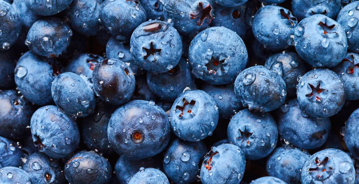 Blueberries won the day